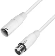 Akcesoria do nagłośnienia - ah Cables AH Cables k4mmf1000-Snow mikrofon, (rean-wtyczka kabla: XLR Male na XLR Female) Biały K4MMF0500-SNOW - miniaturka - grafika 1