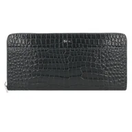 Portfele - Lacoste Chantaco Classics Portfel Ochrona RFID Skórzany 21 cm zielony - miniaturka - grafika 1