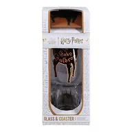 Szklanki - Zestaw prezentowy Harry Potter "Dziurawy kocioł": szklanka plus podstawka / Harry Potter Leaky Cauldron Glass and Coaster Set - miniaturka - grafika 1