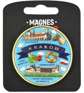 Magnes I love Poland Kraków - Pan Dragon - Magnesy - miniaturka - grafika 1