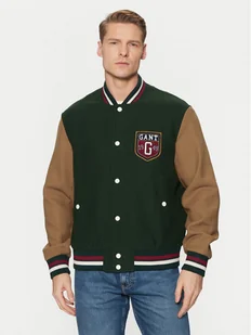Gant Kurtka bomber Varsity 7006483 Zielony Regular Fit - Kurtki męskie - miniaturka - grafika 1