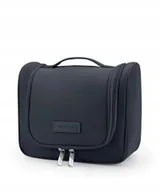 Kosmetyczki, organizery i kuferki - Kosmetyczka Podróżna Z Haczykiem Duża Pojemna Zamek PUCCINI Czarna QML013-1 - miniaturka - grafika 1