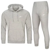 Dresy męskie - Nike szary komplet dresowy męski spodnie bluza CZ7857-063 L - miniaturka - grafika 1