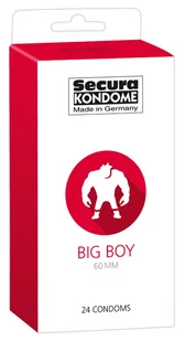 Secura Prezerwatywy Big Boy 60 mm 24 szt - Prezerwatywy - miniaturka - grafika 1