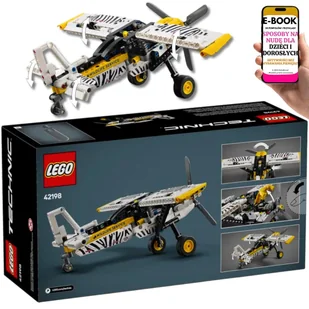 Zbuduj Samolot z LEGO Technic 42198 – Mechanika Lotu, Tłokowy Silnik, Ruchome Skrzydła Nauka Inżynierii Dla Dzieci 8+ EBOOK-3 - Klocki Zbuduj Samolot z LEGO Technic 42198 – Mechanika Lotu, Tłokowy Silnik, Ruchome Skrzydła Nauka Inżynierii Dla Dzieci 8+ EBOOK-3 - Klocki - miniaturka - grafika 1