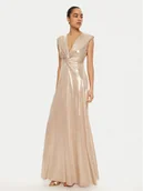 Sukienki - Rinascimento Sukienka wieczorowa CFC0019762002 Złoty Regular Fit - miniaturka - grafika 1