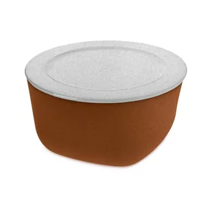 Koziol Pojemnik z pokrywką Connect Organic 4 l rdzawy brąz 3872674 - Pojemniki kuchenne - miniaturka - grafika 1