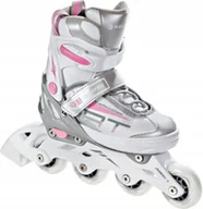 Rolki - Rolki Regulowane Raven Profession White/Pink 38-42 - miniaturka - grafika 1