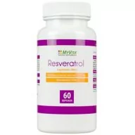 Suplementy naturalne - MyVita Resveratrol Standaryzowany Ekstrakt 250Mg 60tabl. - miniaturka - grafika 1