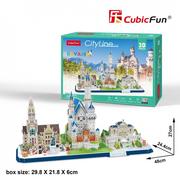 Puzzle - Puzzle 3D City Line Bavaria - miniaturka - grafika 1