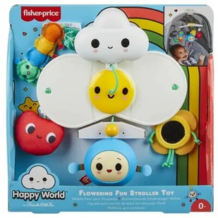 Fisher Price Karuzela Kwiatek z zabawkami HBW13 HBW13 - Karuzele dla niemowląt - miniaturka - grafika 1