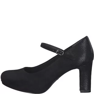 Tamaris Damskie czółenka 1-1-24494-41, Black Comb, 37 EU, czarny Comb, 37 eu - Czółenka - miniaturka - grafika 1