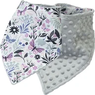 Śliniaki i fartuszki - Kerstin ŚLINIAK APASZKA MINKY BAWEŁNA NA RZEPY MIĘKKI 2w1 - miniaturka - grafika 1