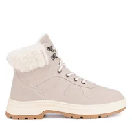 Buty dla dziewczynek - Trzewiki Nelli Blu CXO-DE235-81B Beżowy - miniaturka - grafika 1