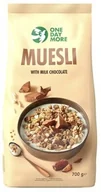 Płatki śniadaniowe i musli - One Day More Musli czekoladowe Milk Chocolate -folia- 700g - miniaturka - grafika 1