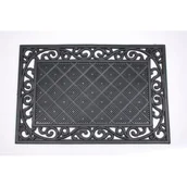 Wycieraczki - Wycieraczka Mixer naturalna guma 40 x 60 cm czarny - miniaturka - grafika 1