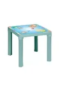 Zabawy w naśladowanie dorosłych - Stolik plastikowy pastel turkus - miniaturka - grafika 1