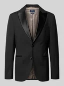 Garnitury - Marynarka na 2 guziki z kołnierzem z połami - miniaturka - grafika 1