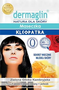 Dermaglin maseczka oczyszczająca Kleopatra 20g 7591138 - Maseczki do twarzy - miniaturka - grafika 2