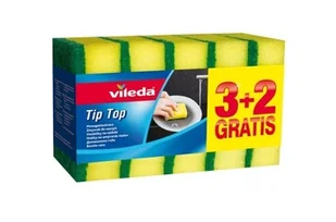 Vileda Gąbka do Mycia Naczyń Zmywak 3+2 - Akcesoria i części AGD - miniaturka - grafika 1