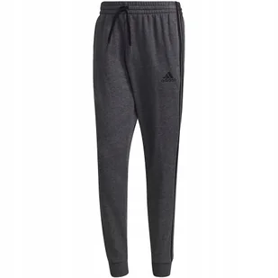 Spodnie męskie adidas Essentials French Terry Tapered Cuff 3-Stripes Pants - Dresy męskie - miniaturka - grafika 1