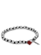 Bransolety męskie - HUGO Bransoletka 50544514 Srebrny - miniaturka - grafika 1