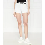 Spodenki damskie - Patrizia Pepe Jeansowe szorty | Regular Fit - miniaturka - grafika 1