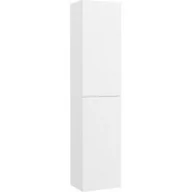 Szafki łazienkowe - Roca Ona szafka wysoka 175 cm słupek wiszący boczny biały mat A857635509 - miniaturka - grafika 1