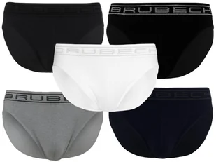 SLIPY MĘSKIE BRUBECK BE00290A Kolory! 5 szt. r L - Majtki męskie - miniaturka - grafika 1
