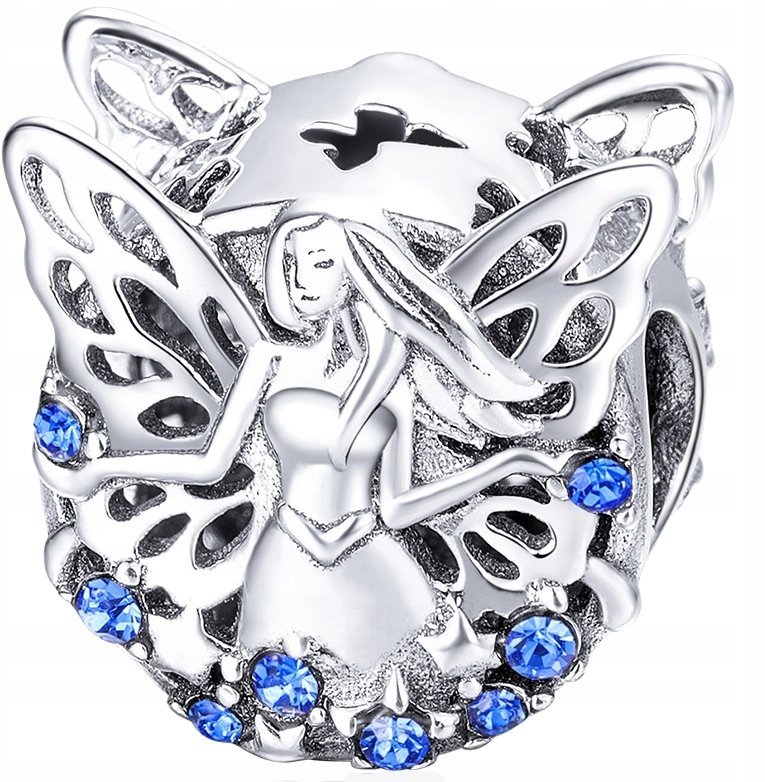 Ivybands CHARMS WRÓŻKA srebro 925 koralik S925 zawieszka kolorowe cyrkonie beads
