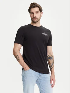Tommy Hilfiger T-Shirt Stack MW0MW39355 Czarny Regular Fit - Koszulki męskie - miniaturka - grafika 1