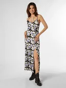 Sukienki - Designers Remix Sukienka damska Kobiety Sztuczne włókno wielokolorowy|czarny|lila|biały wzorzysty, 34 - miniaturka - grafika 1