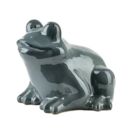 Figurki dekoracyjne - MAVE BLUE Figura żaba ceramiczna 21x22x17cm - miniaturka - grafika 1