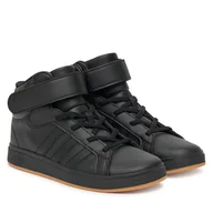 Buty dla chłopców - Sneakersy adidas Grand Court Mid K JR0804 Czarny - miniaturka - grafika 1