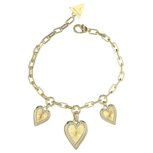 Bransoletka damska Guess Love Me Tender JUBB03235JWYGL - Bransoletki - miniaturka - grafika 1