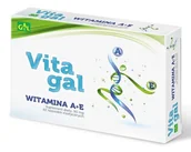 Witaminy i minerały - Gal SPEC.PRZED.ROL.-PROD L.P.M.Ł S.J VITAGAL Witamina A+E 90 mg 60 kaps 3111021 - miniaturka - grafika 1
