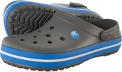 Klapki i japonki męskie - Crocs buty Crocband charcoal/ocean r. 36-37 - miniaturka - grafika 1