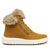 Botki damskie - Botki Geox D Dalyla B Abx D26QSA 00032 C5047 Żółty - miniaturka - grafika 1