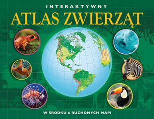 Interaktywny atlas zwierząt - Książki edukacyjne - miniaturka - grafika 1