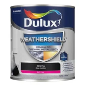 Emalie - Dulux Emalia Weathershield czarny 9005 - 0,7L - miniaturka - grafika 1