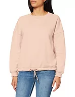 Bluzy damskie - Urban Classics TB1523 bluza damska Oversized Crew size, color, jasnoróżowy (Light Rose), L - miniaturka - grafika 1