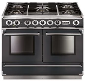 Kuchenki gazowo-elektryczne - Kuchnia gazowo-elektryczna FALCON Continental 110 Szary szczotkowany nikiel - miniaturka - grafika 1
