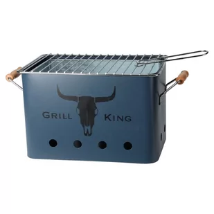 ProGarden Prostokątny grill, ciemnoniebieski matowy - Grille - miniaturka - grafika 1