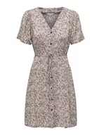 Sukienki - ONLY Damska sukienka Onlevida S/S Short Dress WVN Noos - miniaturka - grafika 1