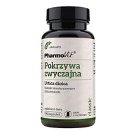 Odchudzanie i oczyszczanie - Pharmovit Pokrzywa Zwyczajna 90 Kaps 1% Krzemionka - miniaturka - grafika 1
