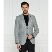 Marynarki męskie - BOSS BLACK Wełniana marynarka H-Hutson-233 | Slim Fit | z dodatkiem lnu - miniaturka - grafika 1
