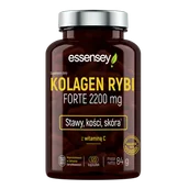 Włosy, skóra, paznokcie - Essensey Kolagen Rybi Forte 2200 mg, 120 kapsułek - miniaturka - grafika 1