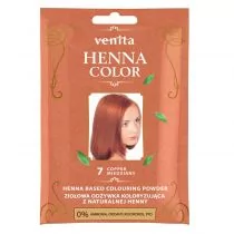 Venita Henna Color Ziołowa odżywka koloryzująca saszetka 7 Miedziany 30g - Farby do włosów i szampony koloryzujące - miniaturka - grafika 1