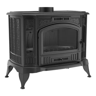 Piec wolnostojący koza 10kW K9 z wylotem spalin fi 150 z fajerką i z pogrzebaczem + koszyczek - spełnia anty-smogowy EkoProjekt 30076627 - Piece wolnostojące - miniaturka - grafika 6