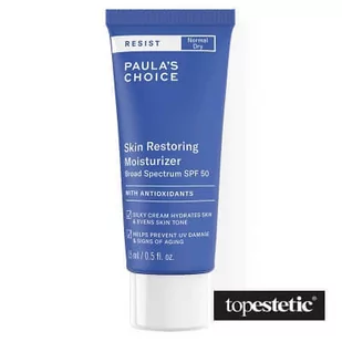 Paulas Choice Resist Skin Restoring Moisturizer SPF 50 Antyoksydacyjny krem przeciwzmarszczkowy z filtrem 15 ml - Kremy do twarzy z filtrem - miniaturka - grafika 1